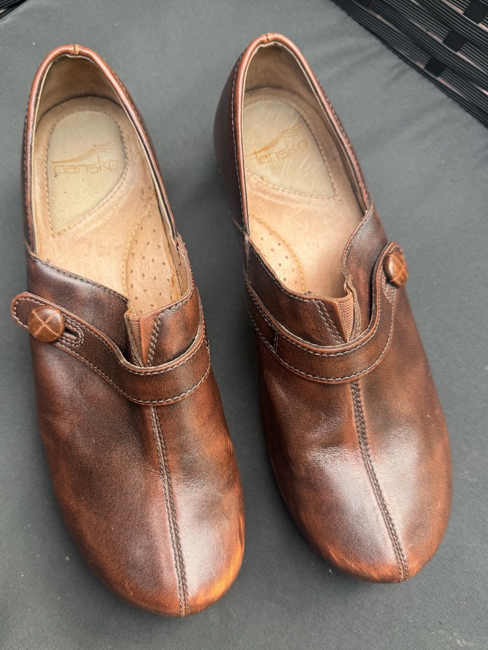 DANSKO LEATHER CLOGS